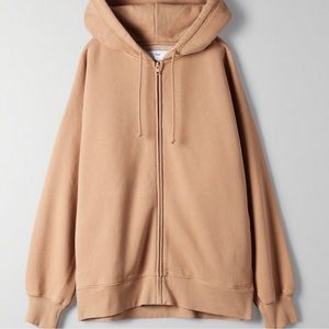 TNA boyfriend zip hoodie